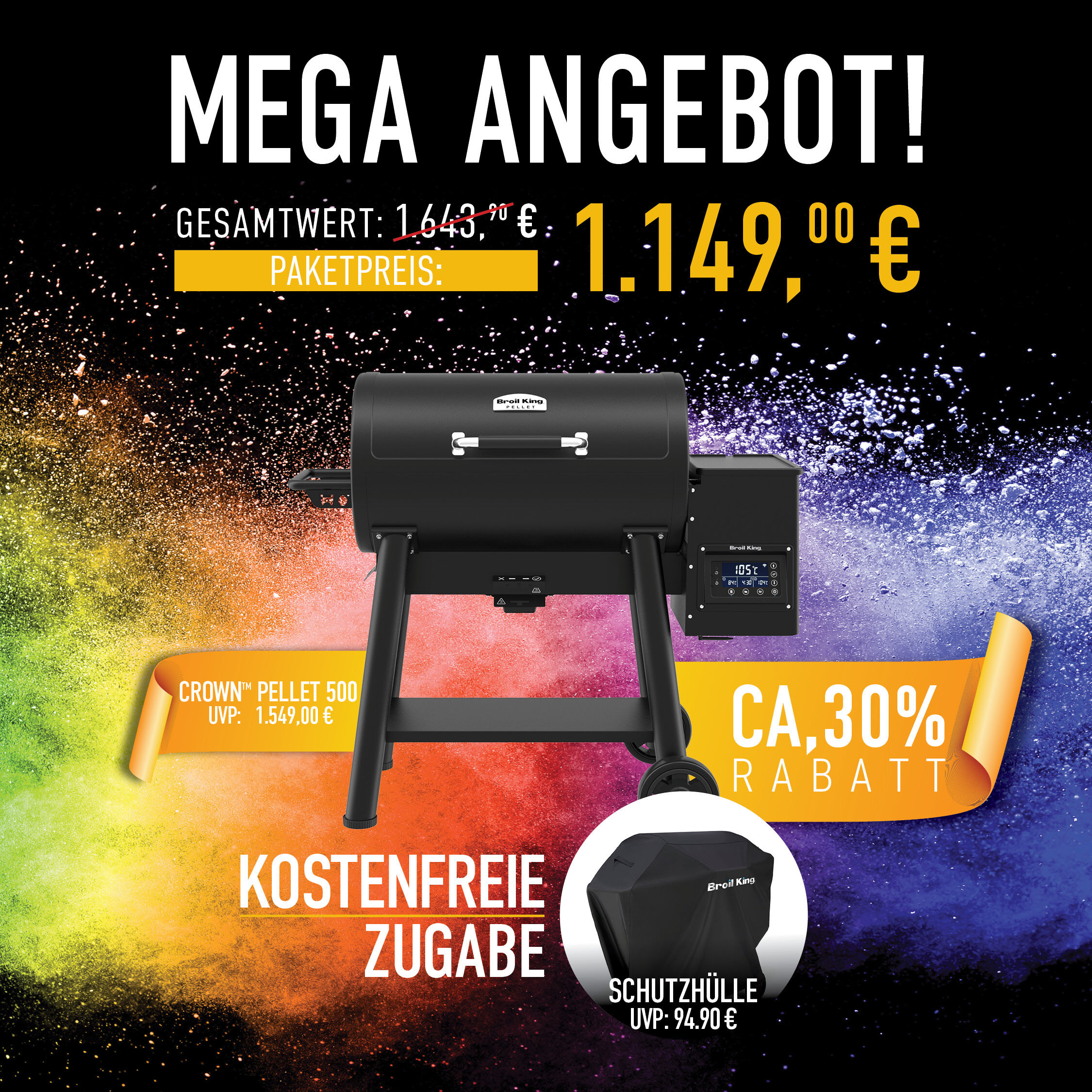 Broil King Baron/Crown Pellet Smoker 500